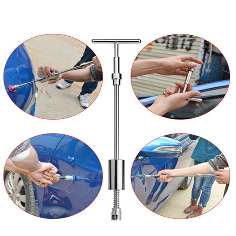 Car Body Dent Removal Metal Dent Puller Hammer Glue 18pcs Glue